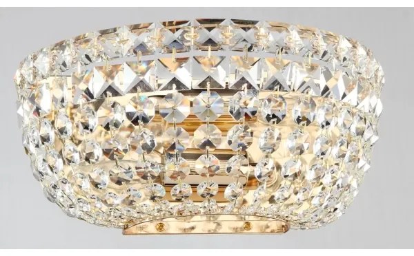 Maytoni DIA100-WL-02-G - Applique BASFOR 2xE14/60W/230V oro