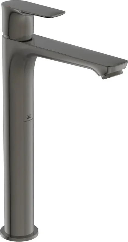 Rubinetto per lavabo collo alto Concept Air grigio spazzolato IDEAL STANDARD