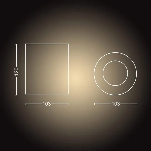 Philips - Faretto LED dimmerabile Hue PILLAR 1xGU10/4,2W/230V bianco