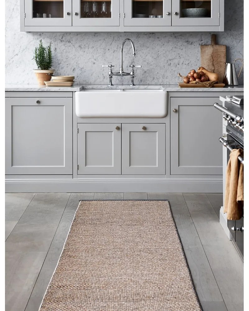 Tappeto da interno/esterno beige 85x160 cm Effi Granit – Pappelina