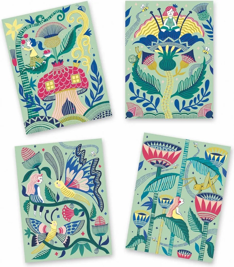 Carte da grattare - il giardino più bello