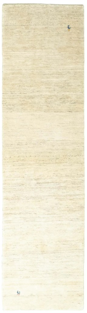 Gabbeh Tappeto 80 x 300 Beige (Iran) Annodato A Mano