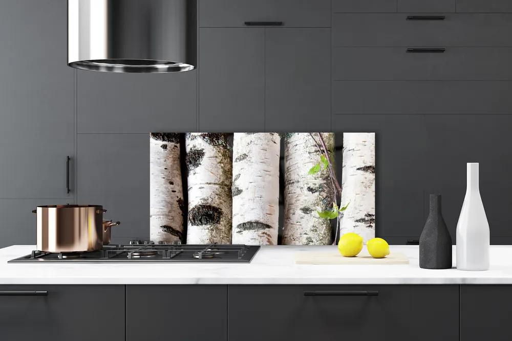 Pannello cucina paraschizzi Alberi della natura 100x50 cm