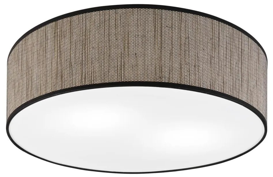 Plafoniera SIRJA 2xE27/15W/230V Ø 45 cm marrone