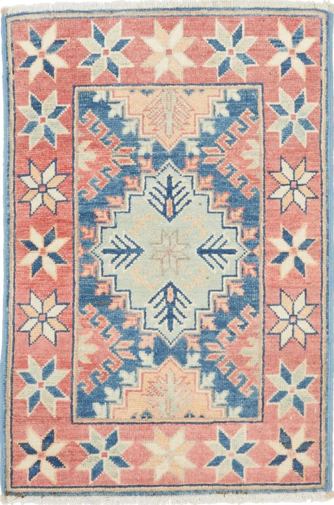 Kazak Tappeto 60x90 (Pakistan) Annodato A Mano