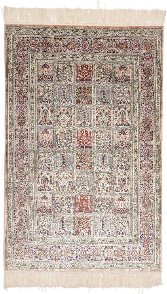 Ghom Tappeto 120 x 80 (Cina) Annodato A Mano