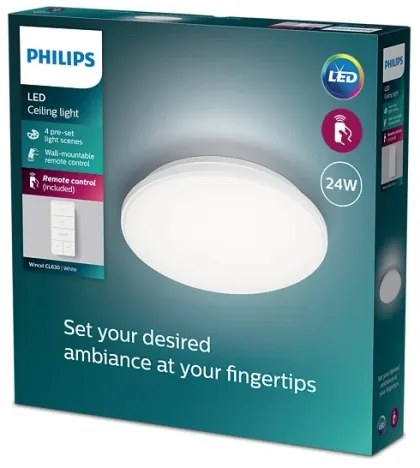 Philips - Plafoniera LED dimmerabile WINCEL LED/24W/230V 2700-6500K + +TC