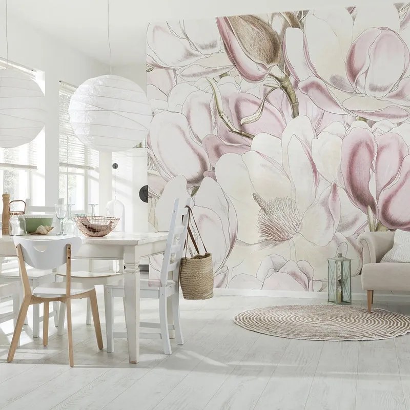 Fotomurale KOMAR Petals, Multicolore 368X248 cm