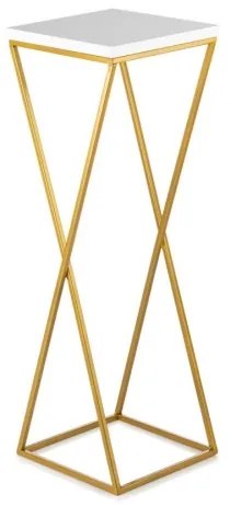 Portafiori LOFT 70x24 cm oro/bianco