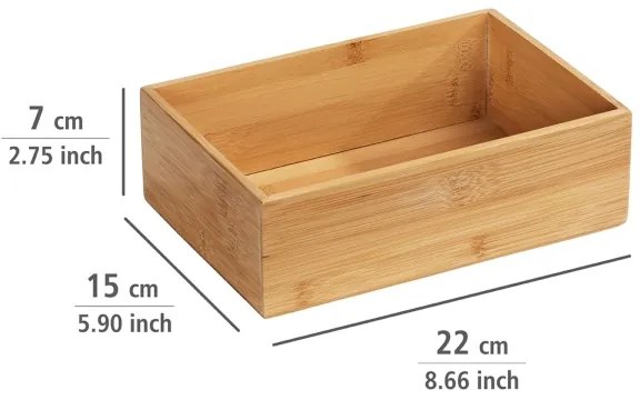 WENKO 23920100 - Sottovaso TERRA 22x15 cm marrone