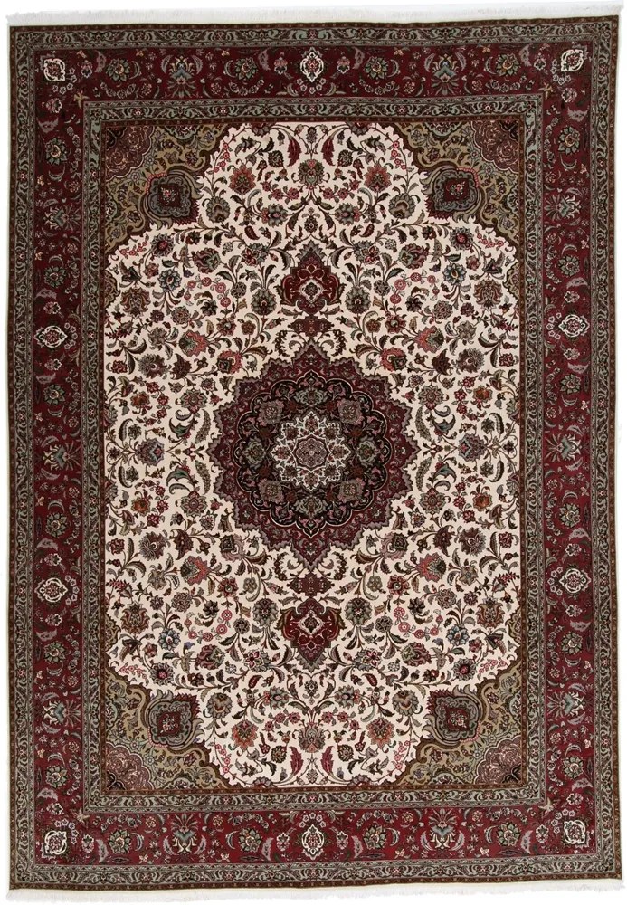 Tabriz Tappeto persiano 350x250 (Iran) Annodato A Mano