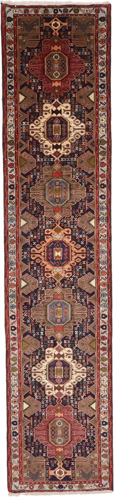 Hamedan Tappeto persiano 90 x 390 (Iran) Annodato A Mano