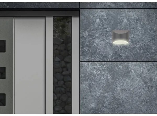 Briloner 3133015 - Applique solare a LED LED/2W/3,7V IP44 3000K