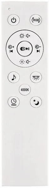 Rabalux 71030 - Plafoniera LED RGB dimmerabile NIKOLAUS LED/24W/230V