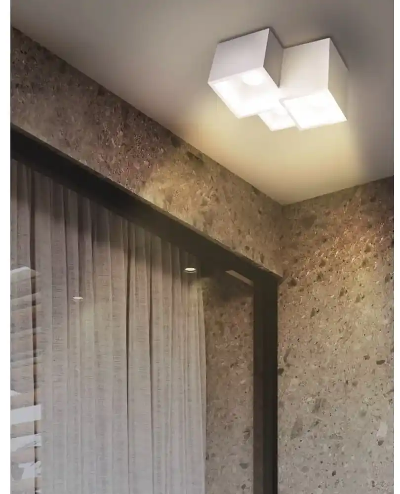 Side Cubo - Lampada da soffitto 3 luci – Sforzin Illuminazione