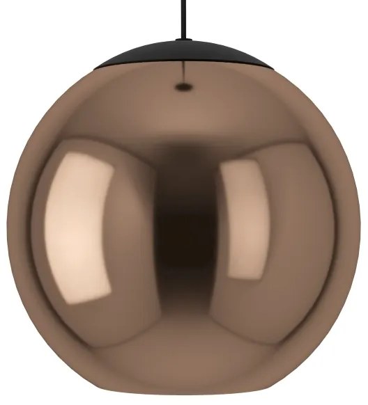 Eglo 390089 - Lampadario a sospensione con filo CORDOBA 1xE27/40W/230V rame