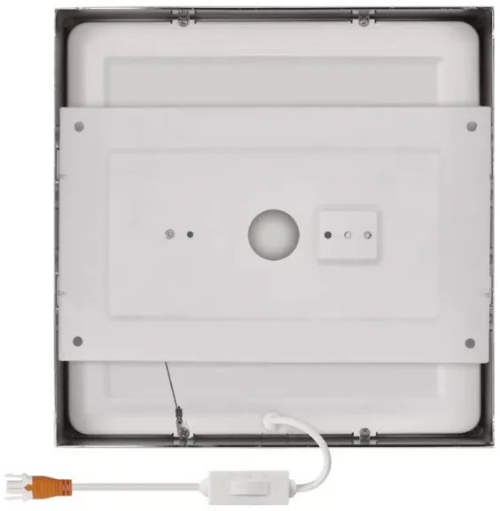 Plafoniera LED LED/21W/230 3000/3500/4000K 22,5x22,5 cm cromo