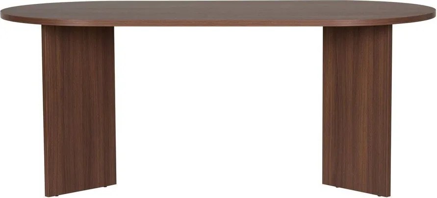 Tavolo da pranzo con effetto noce 89,5x180 cm Sablin – Kalune Design