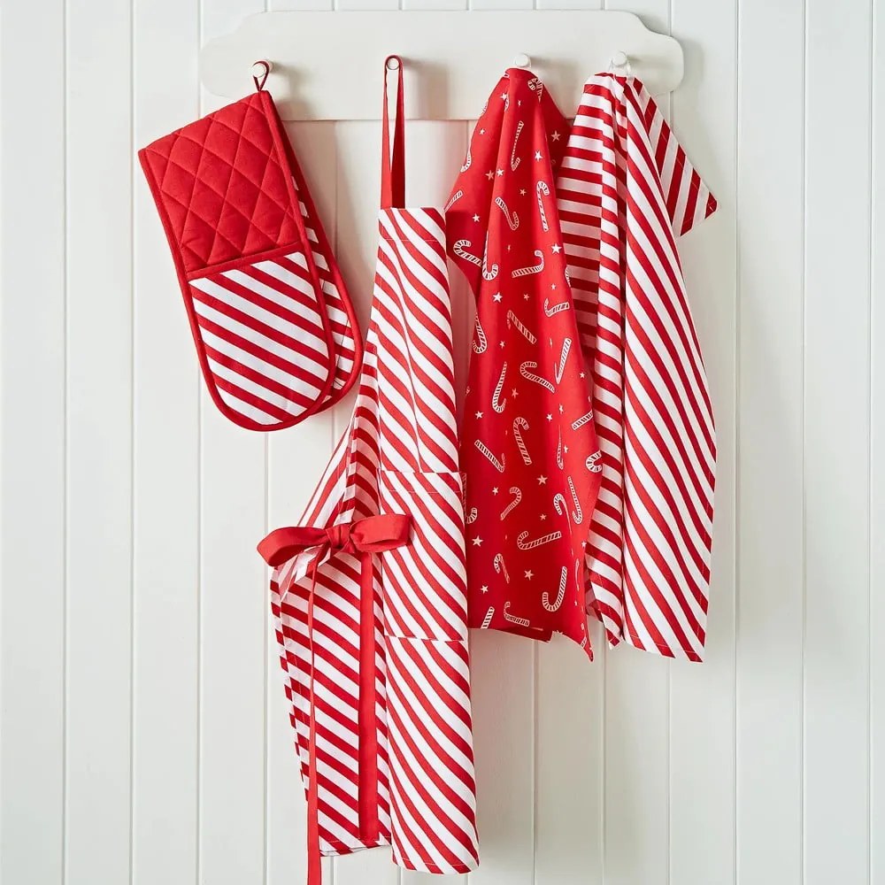 Doppio guanto da cucina in cotone Candy Cane – Catherine Lansfield