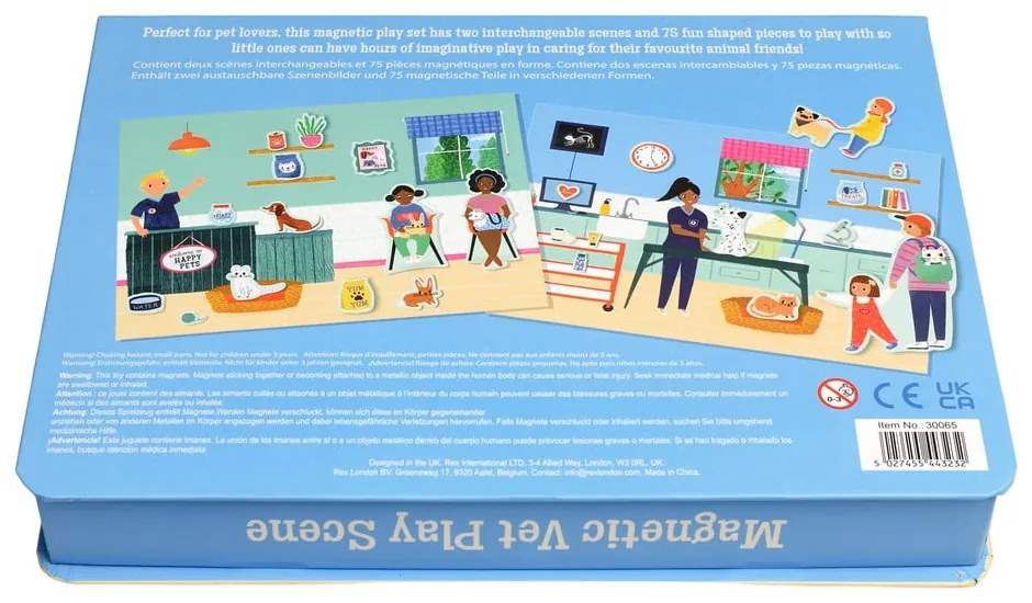 Giocattolo interattivo Magnetic Vet Play – Rex London
