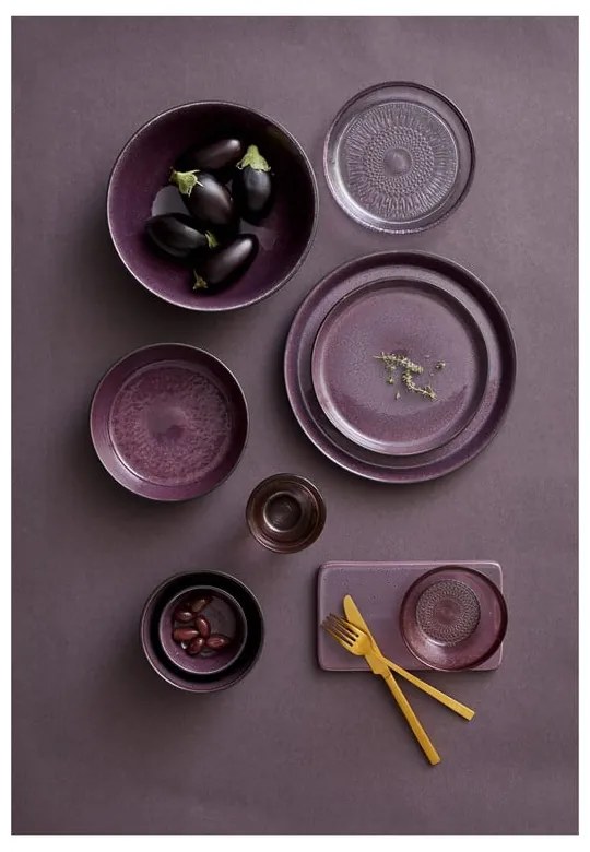 Ciotolina nera/viola in gres 1 l Gastro Black/Purple – Bitz