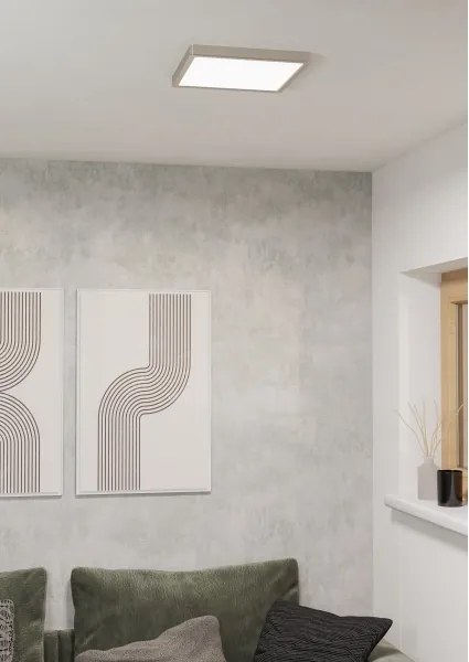 Eglo 901384 - Lampada da soffitto per bagno dimmerabile LED RGBW FUEVA-Z LED/13,5W/230V 29,5cm IP44 cromo