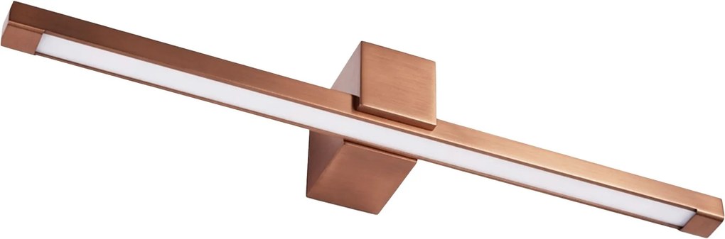 Applique da bagno LED SWE053-1W 60 cm COPPER BRUSH