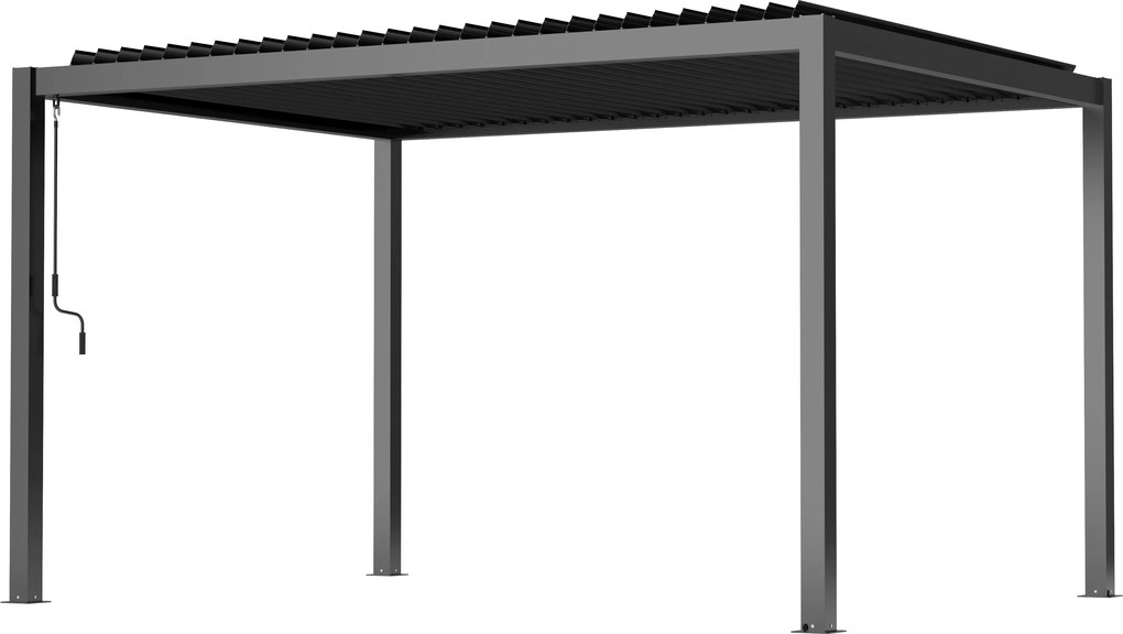 Pergola bioclimatica manuale 2x3 m
