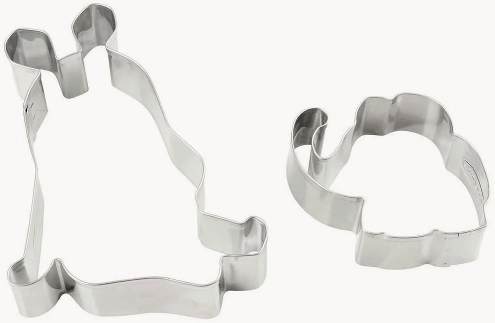 Set di 2 taglia biscotti Mouse & Elephant