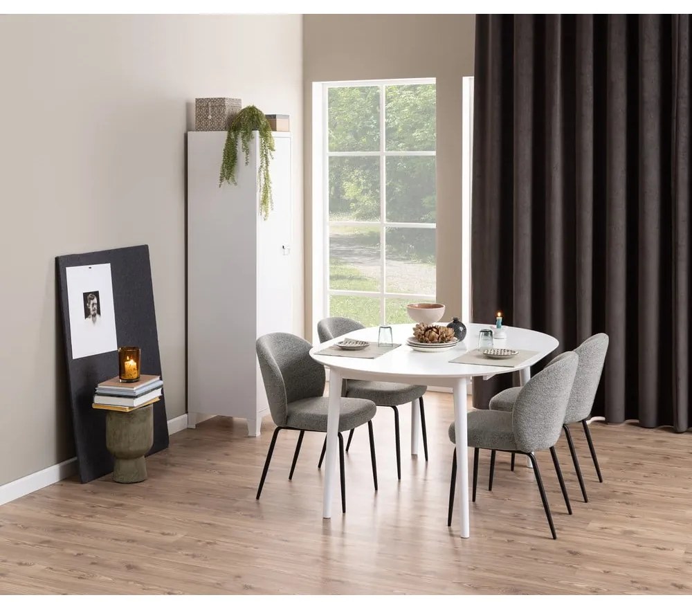 Sedie da pranzo grigie in un set di 2 Patricia - Actona