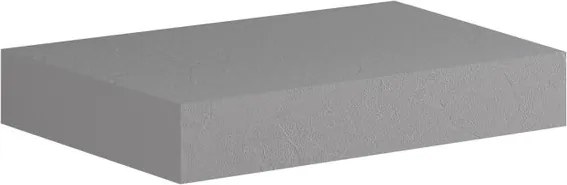 Top per lavabo Brera L 80 x H 9.8 x P 46 cm malta grigia mdf
