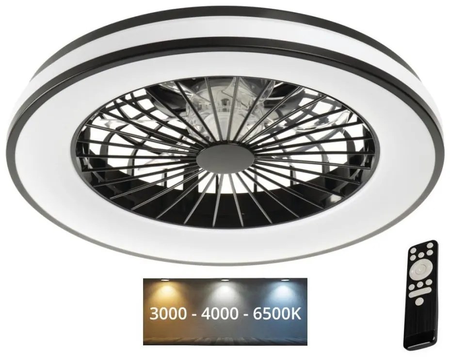 Kanlux 38033-LED Lampada ventilata PLAVE 48W/230V 3000/4000/6500K +DO