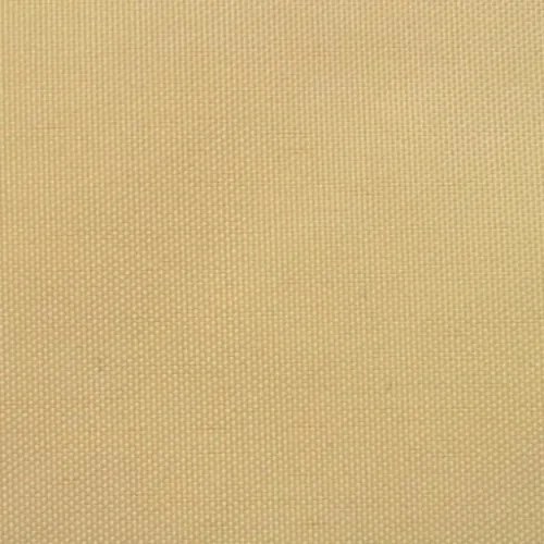 Parasole a Vela Oxford Triangolare 5x5x5 m Beige