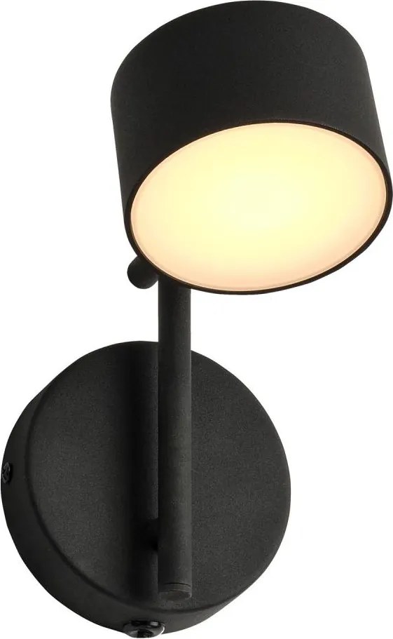 Osram - Lampada da parete dimmerabile a LED DECOR KYOTO LED/12W/230V nera