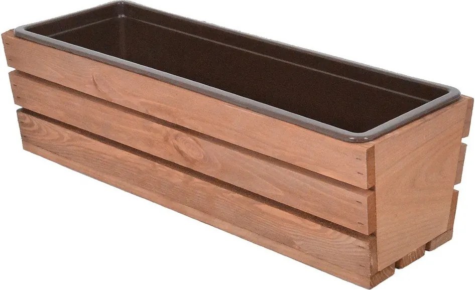 Fioriera in legno 51 cm Modern – Rojaplast