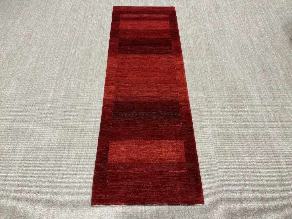 Loribaft Tappeto persiano 290x100 Rosso (Iran) Annodato A Mano