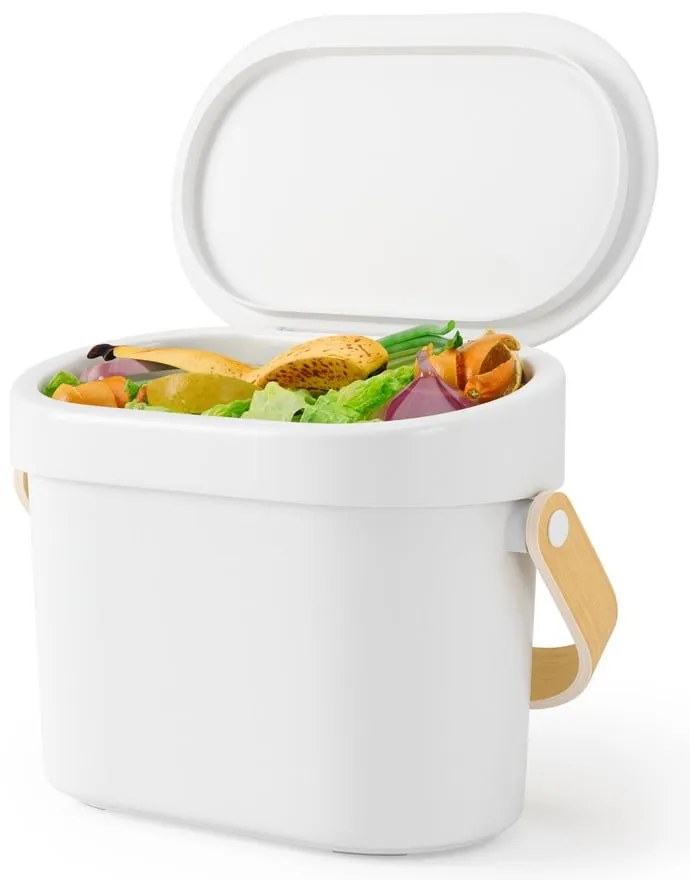 Bidone per l'umido bianco 4 l Bellwood – Umbra