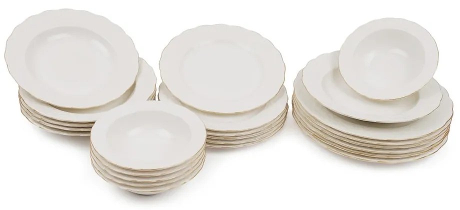 Set di stoviglie in porcellana Kutahya Simplicity da 24 pezzi - Kütahya Porselen