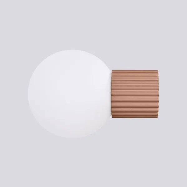 Sollux SL.1732 - Applique da bagno HALO 1xG9/8W/230V IP44 marrone