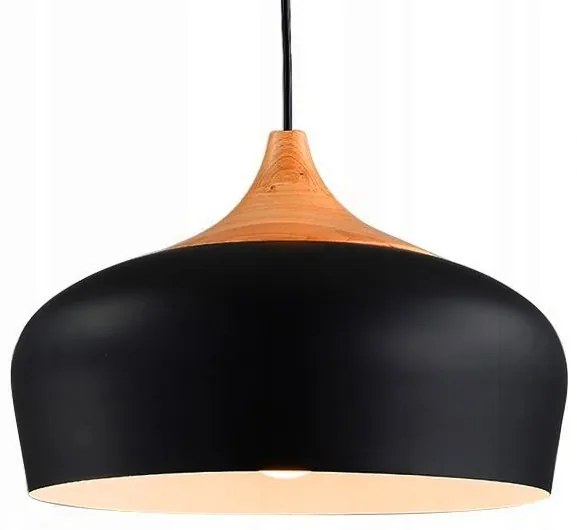 Lampada da soffitto pensile singola Bari i APP181-1CP Nera