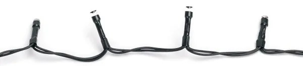 Aigostar - LED Catena luminosa per esterni 200 LED/8 funzioni 3xAA 10,3 m IP44 bianco caldo