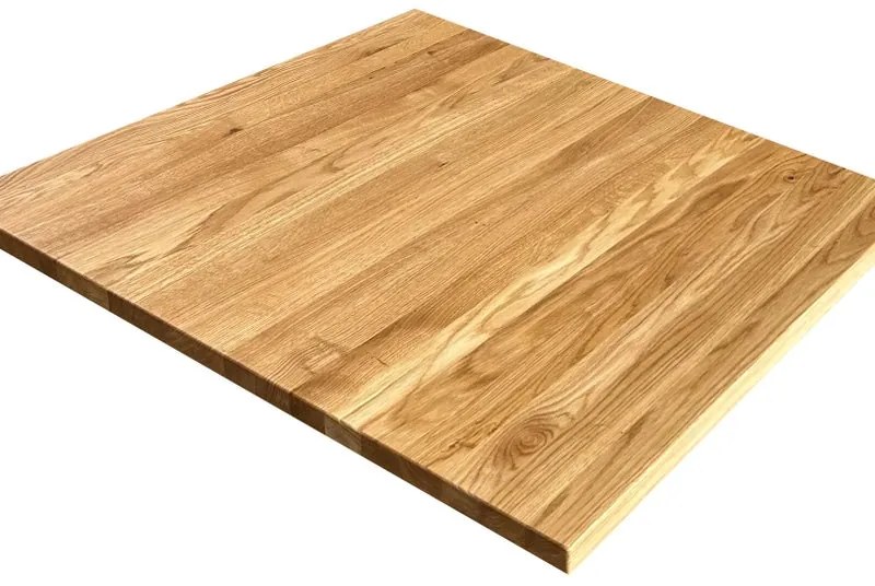 Tavola massello in legno di rovere, 1° scelta L 45 x 45 cm x Sp 30 mm