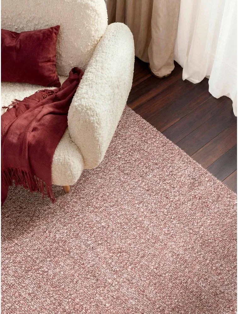 Tappeto rosa polveroso tessuto a mano 160x230 cm Notting Hill Portobello – Ted Baker