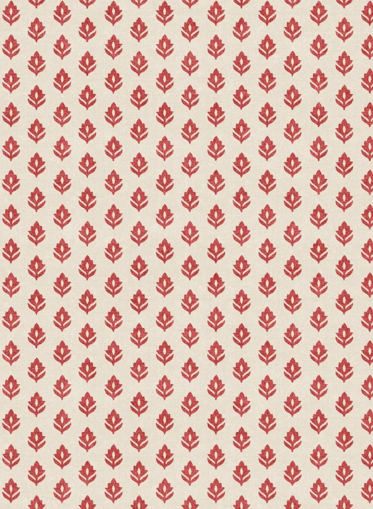 Coordonne Tapete Clover - Red