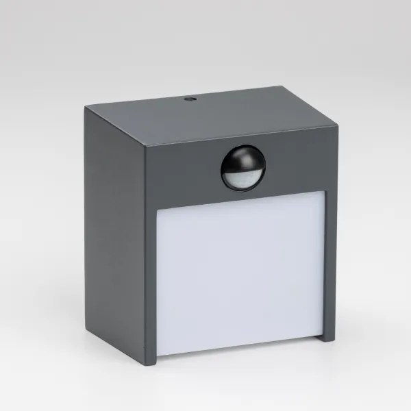 Brilagi-LED Lampada da parete esterna con sensore TERNI LED/12W/230V antr. IP44