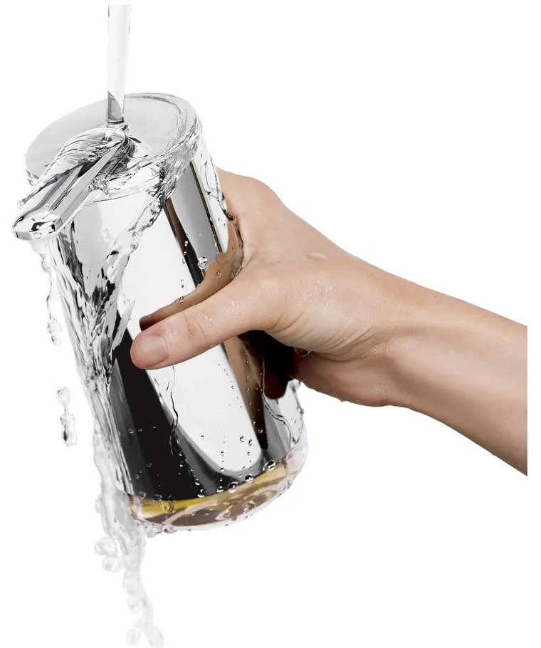 Distributore automatico di sapone in acciaio argentato 266 ml - simplehuman