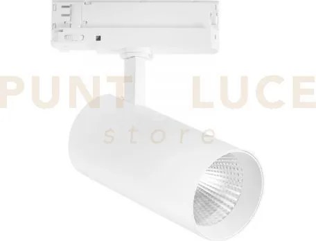 Proiettore a binario led jet 40hl bianco 40w 7800lm cct 3000k / 400...