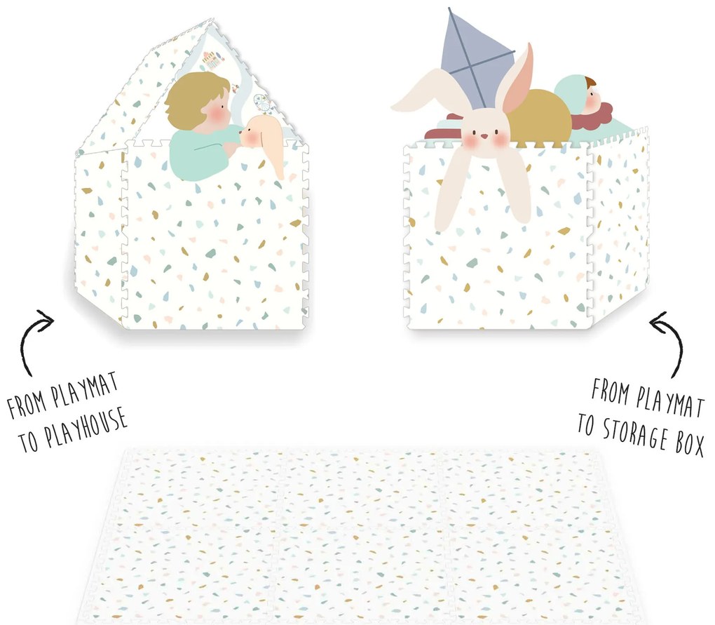 Play&Go EEVAA tappeto da gioco Village