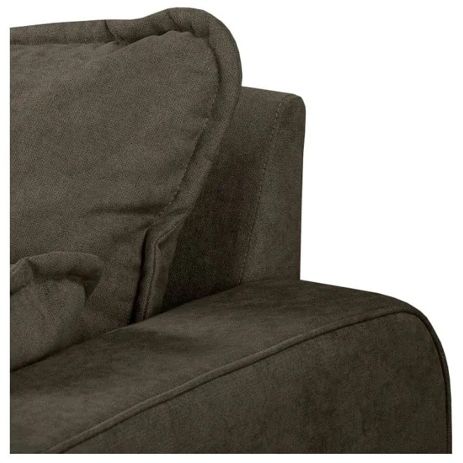 Divano angolare marrone (angolo sinistro) Beata - Ropez