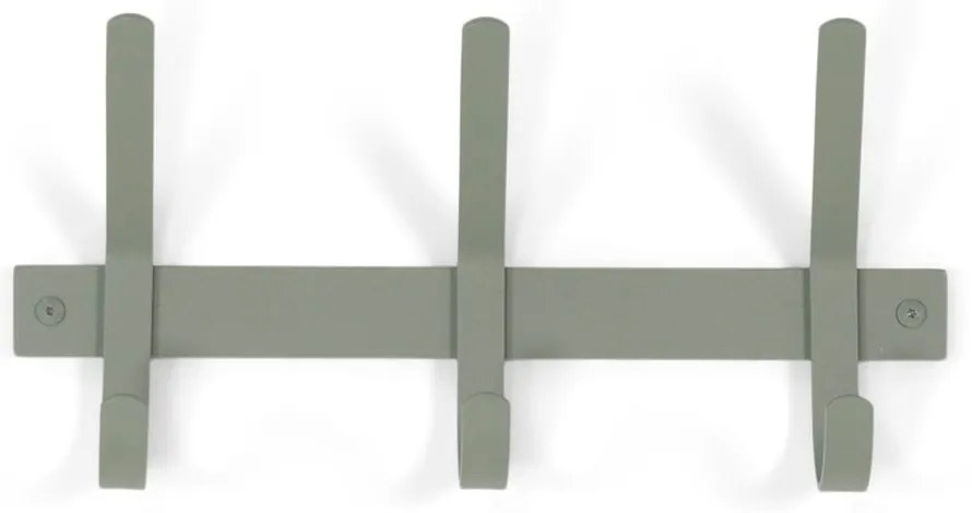 Attaccapanni da parete verde polveroso in metallo 40 cm Dexter – Spinder Design